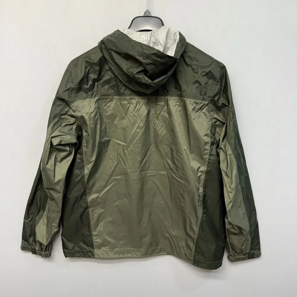 Eddie Bauer Men Outdoor Hiking Windbreaker Rain Coat Jacket Size Large B376 -9